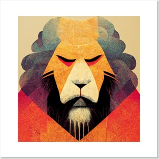 lion, , optimum signum zodiaci Posters and Art